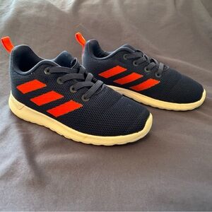 Adidas Kids Navy and Orange Sneakers